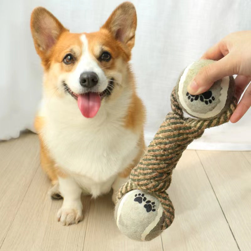 Pet/Dogs/Cats Cotton Rope Toys Ball