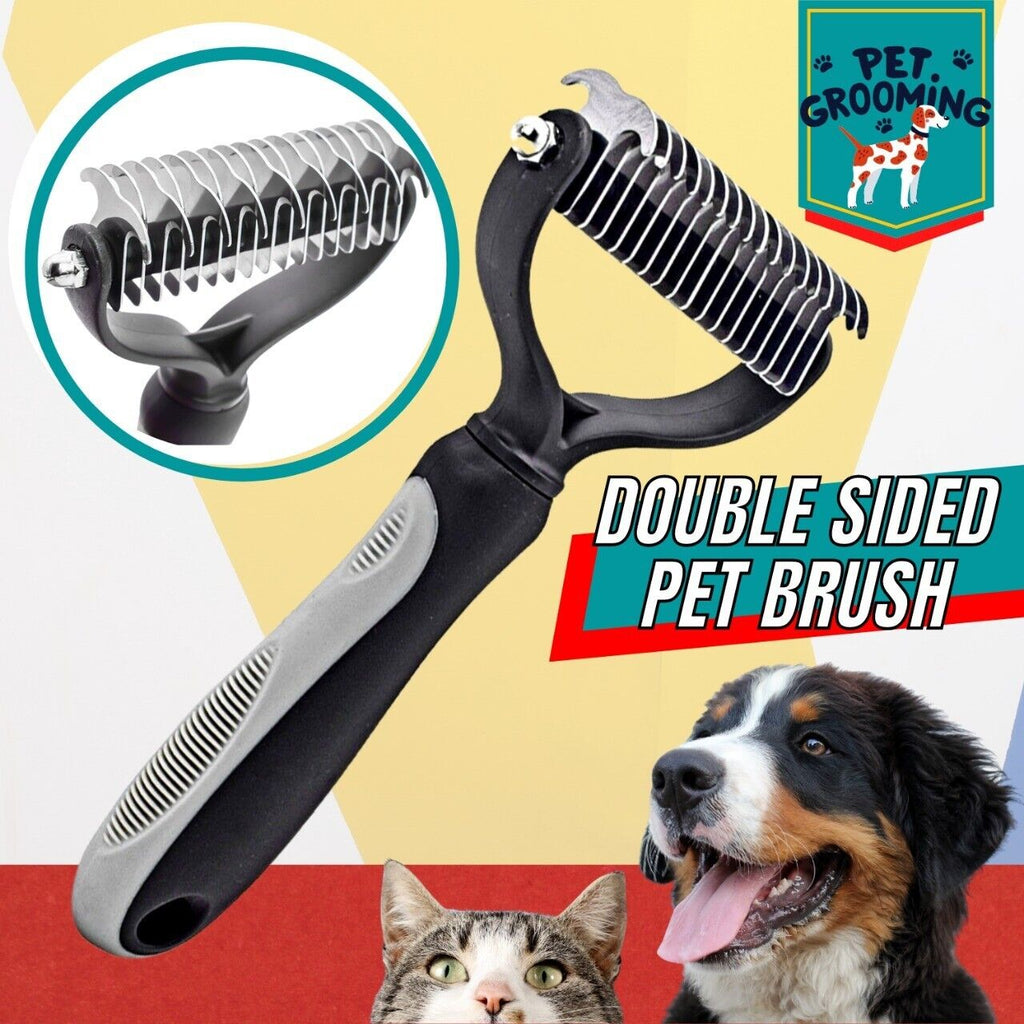 Pet Deshedding Hair Remover Brush