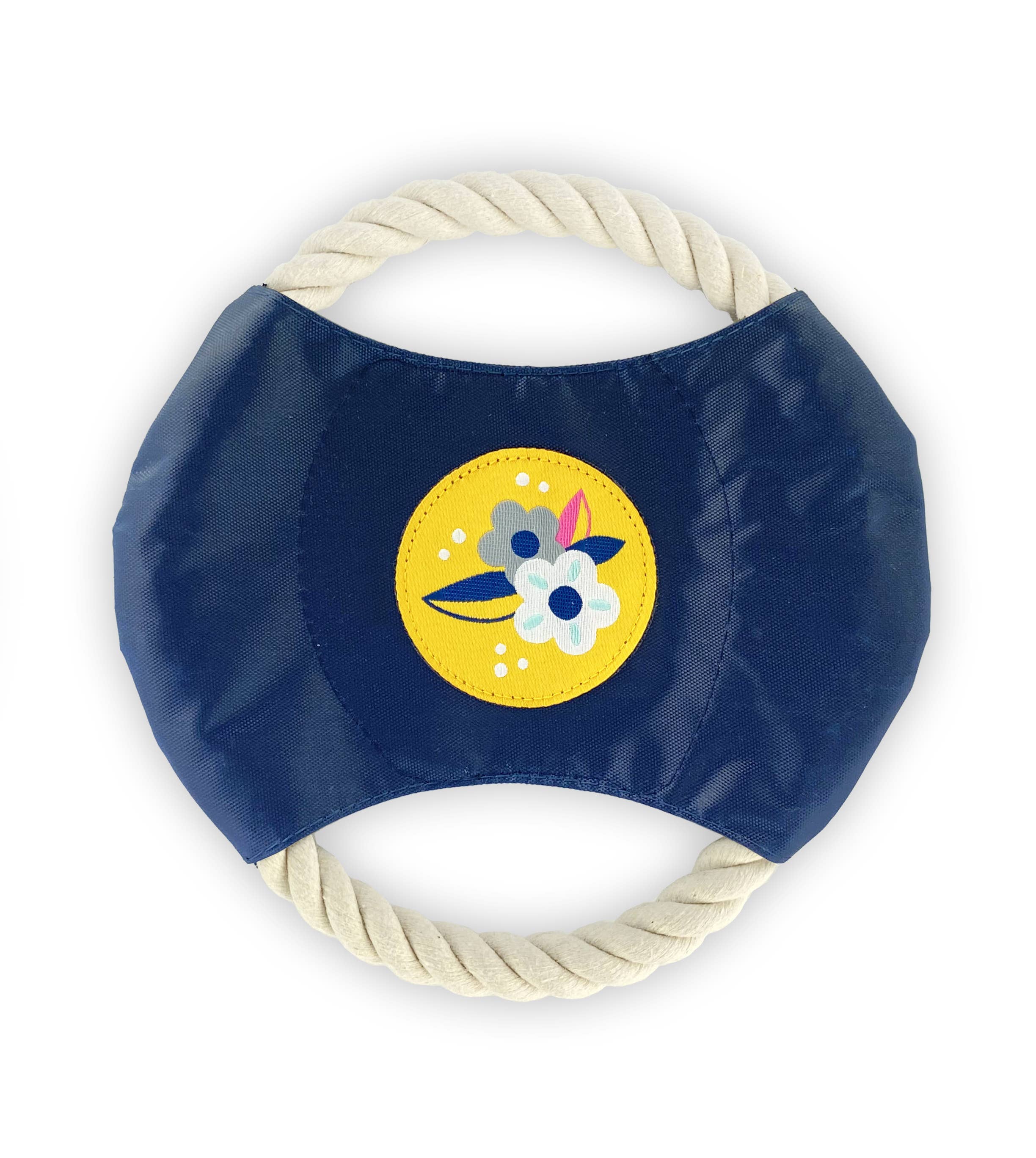 Sunshine Floral - Dog Rope Disc Toy