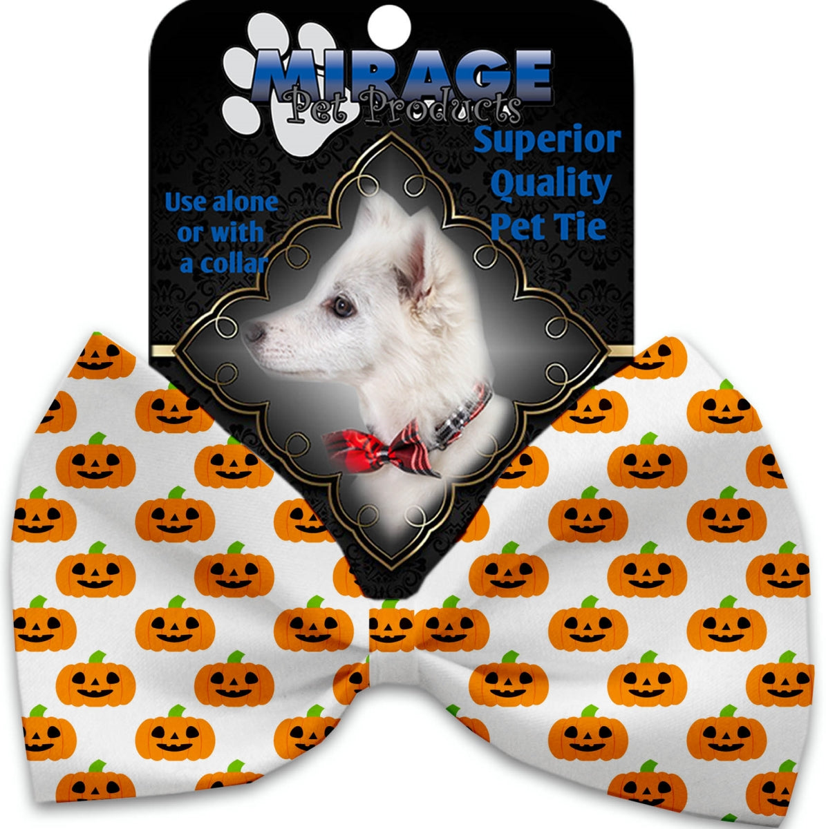 Mirage Pet 1360-BT Happy Pumpkins Pet Bow Tie