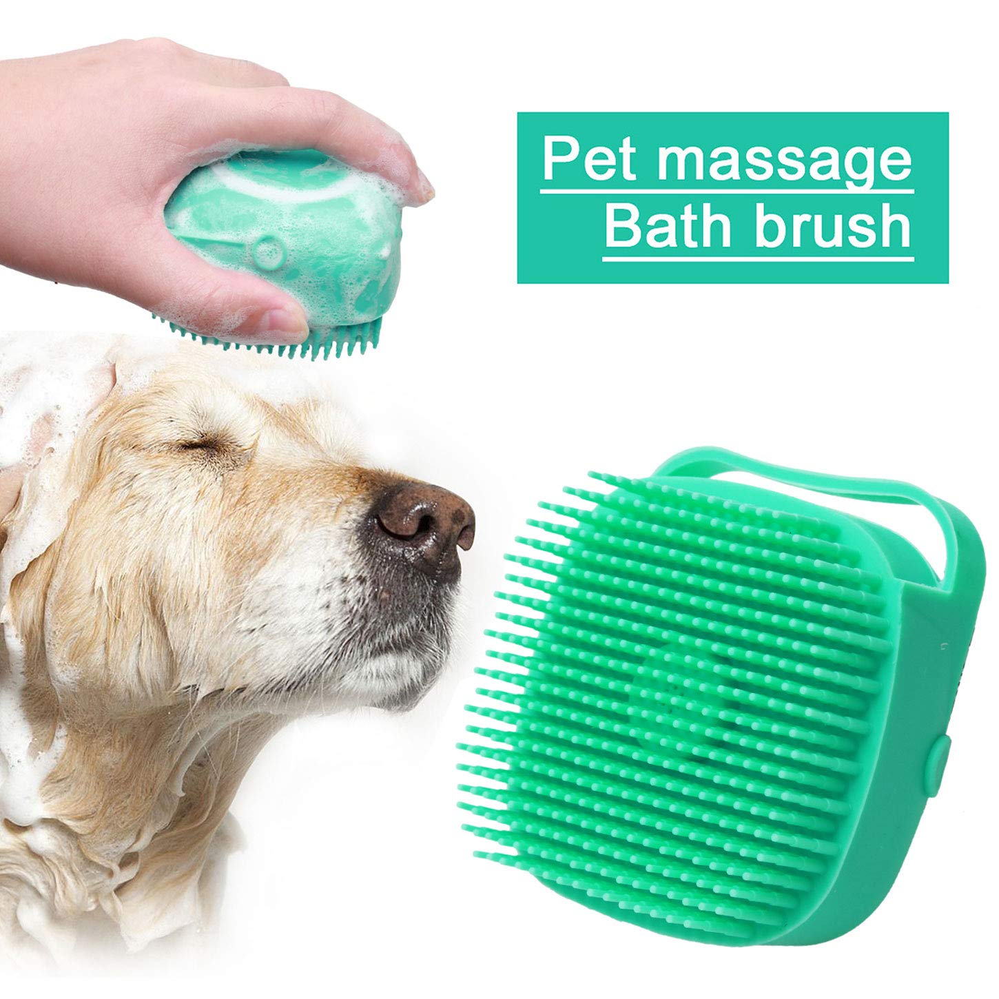 Pet/Dog Massager Silicone Brush