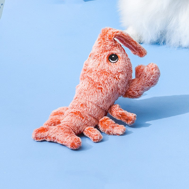 Pet Toys USB Charging Electric Jumping Shrimp